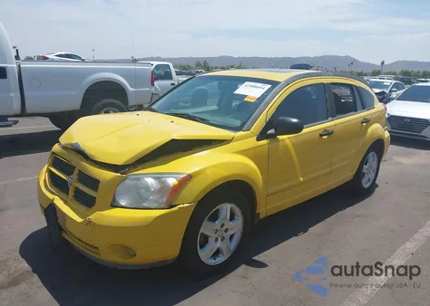 2007 Dodge Caliber Sxt из США, поврежденный, VIN 1B3HB48B77D562573